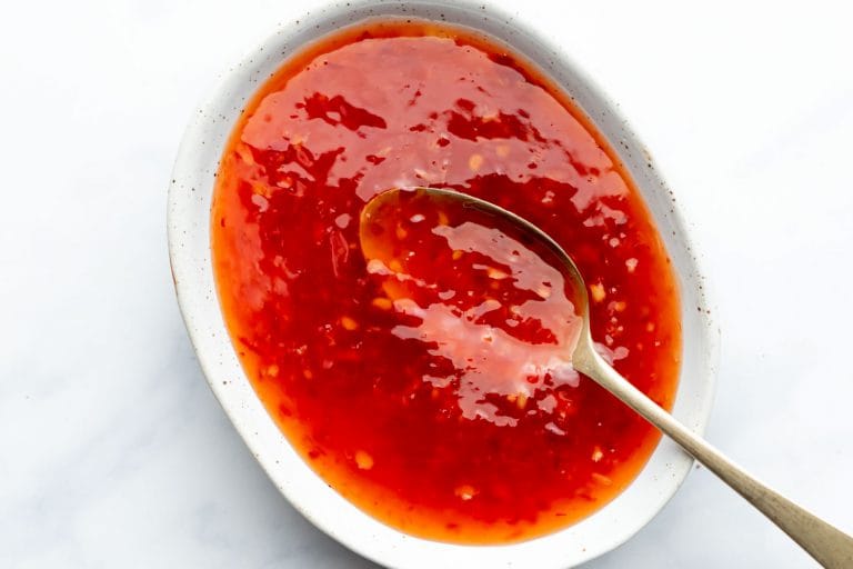 Sweet Chili Sauce Recipe: Easy Thai Hot & Sweet Sauce 8 Sweet Chili Sos Tarifi