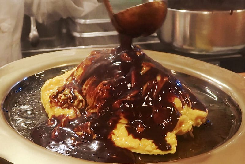 Japon Omurice ve Dömi Glas Sos