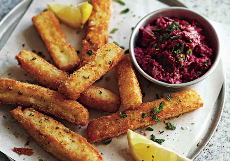 Kızarmış Hellim Tarifi