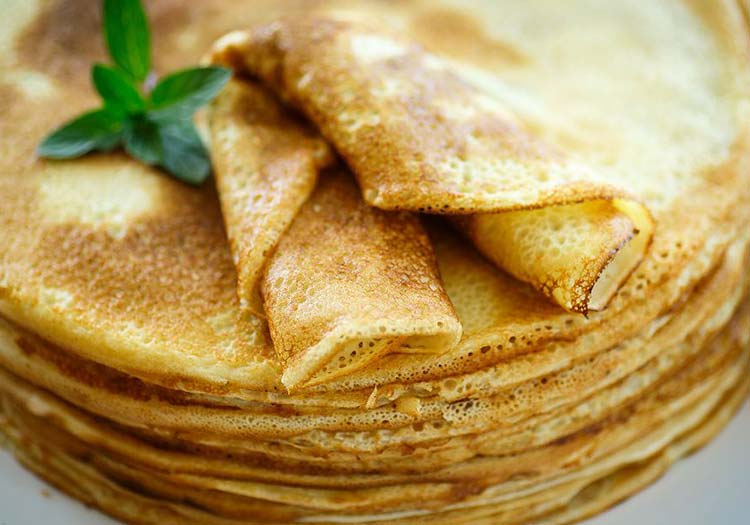 Crepe Recipe: Easy Turkish Classic Pan Crepe 7 Krep Tarifi