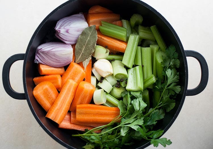 Sebze Suyu Stok Tarifi