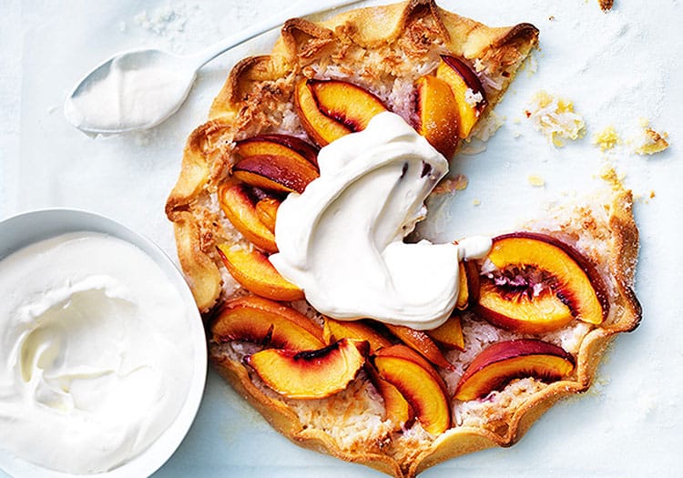 Peach Pie Recipe: Incredibly Easy 2 Şeftalili turta Tarifi