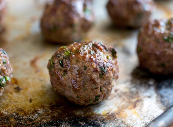 Sour Cherry Meatballs Recipe - You can cook the meatballs that you fried in the pan at 190 ° C for 3 more minutes if you wish.