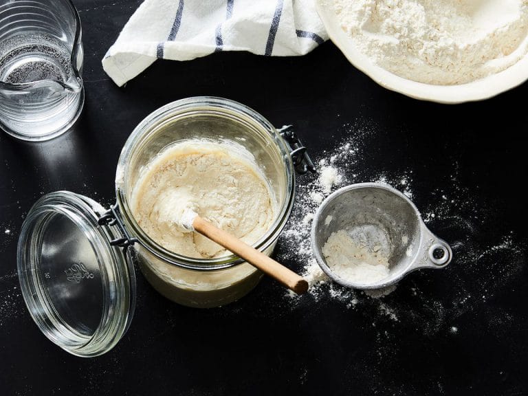 Sourdough Starter Recipe: 1 Ekşi Maya Başlatıcı Tarifi