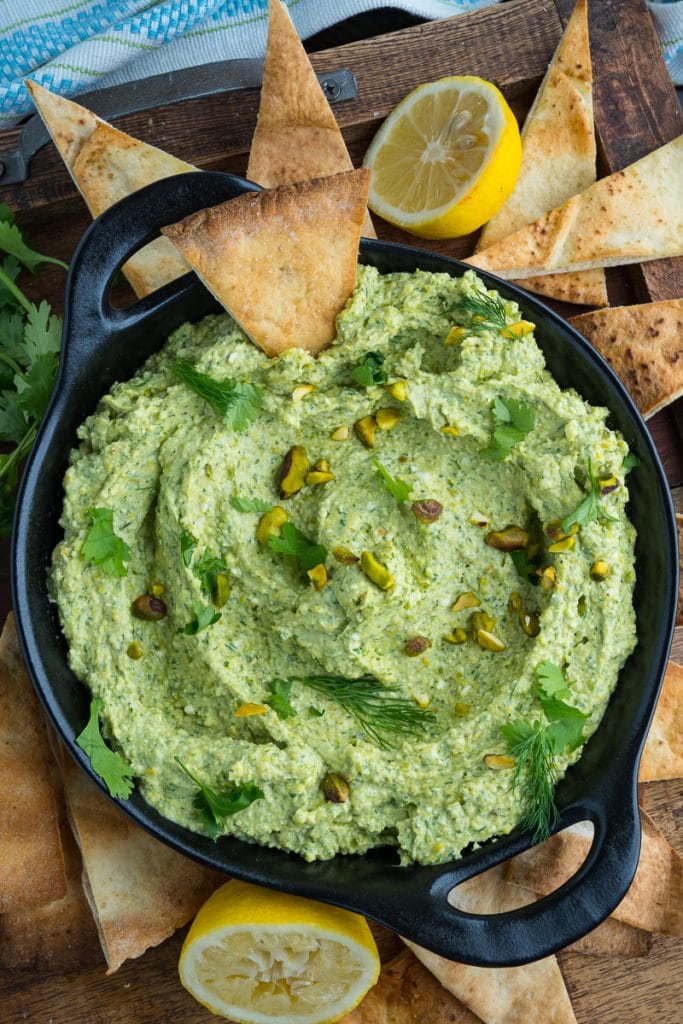 Pistachio and Feta Cheese Dip - 