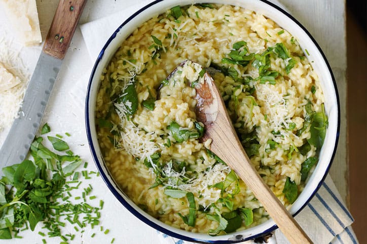 Yaban Mantarlı Risotto Tarifi: Kolay İtalyan 6 Mantarlı 5 risotto 4